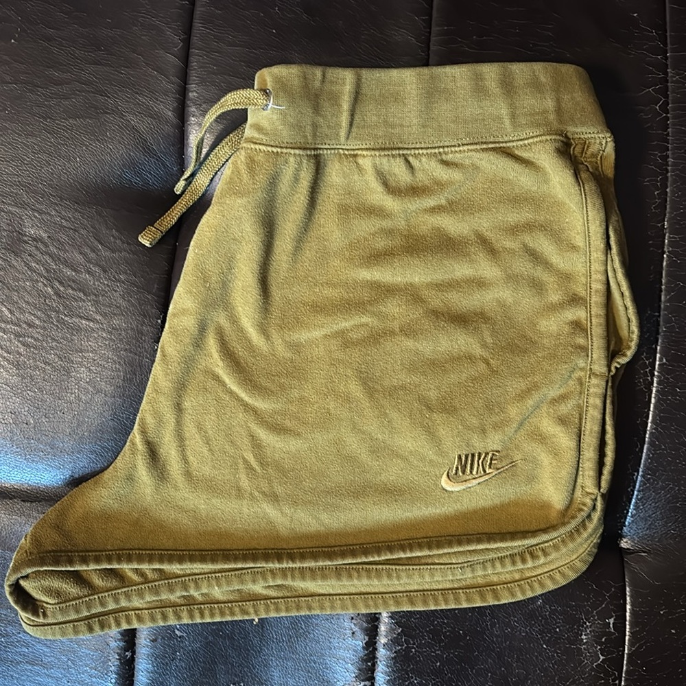 Women’s Nike Green Athletic Shorts